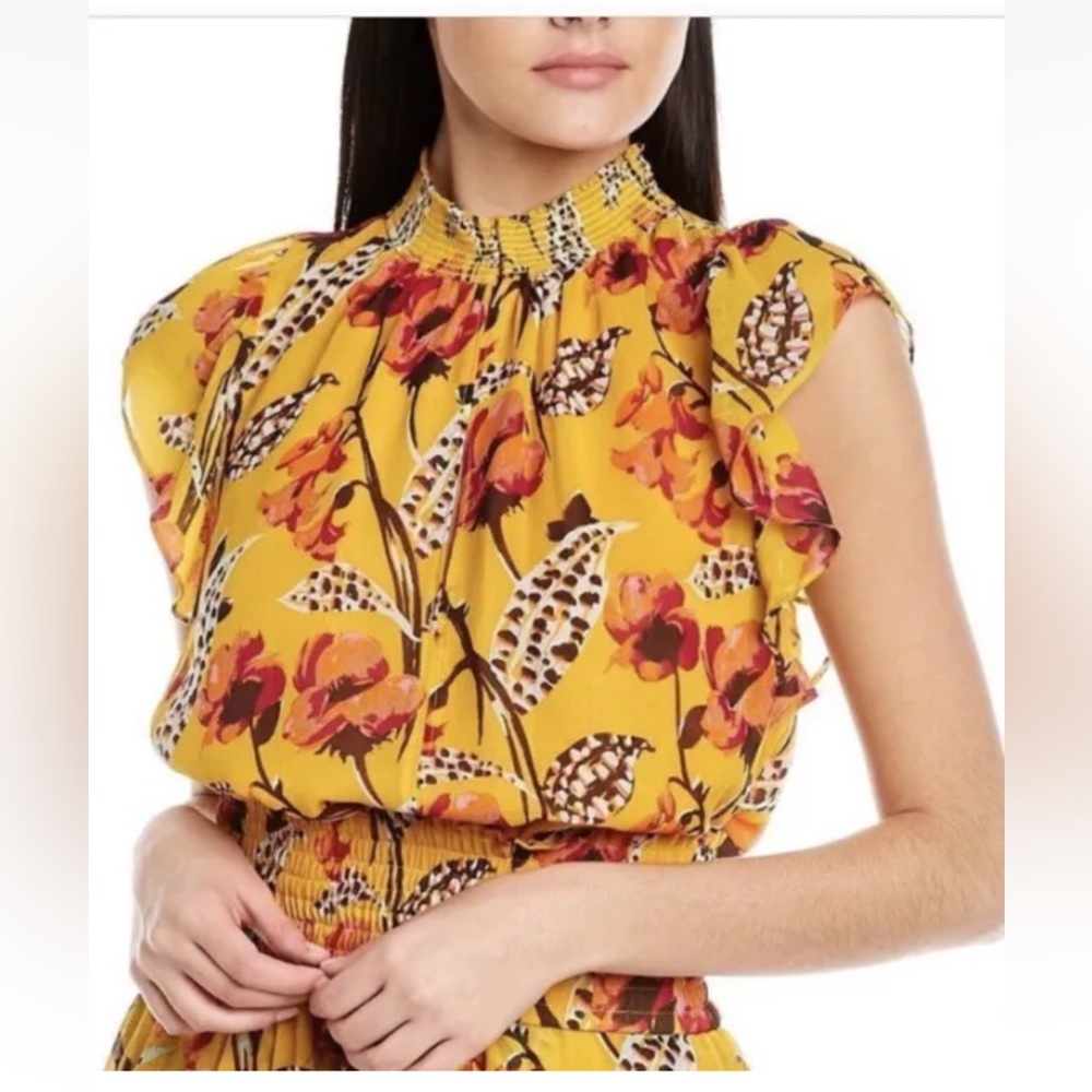 ALC Hayley Silk Blouse, Size 4